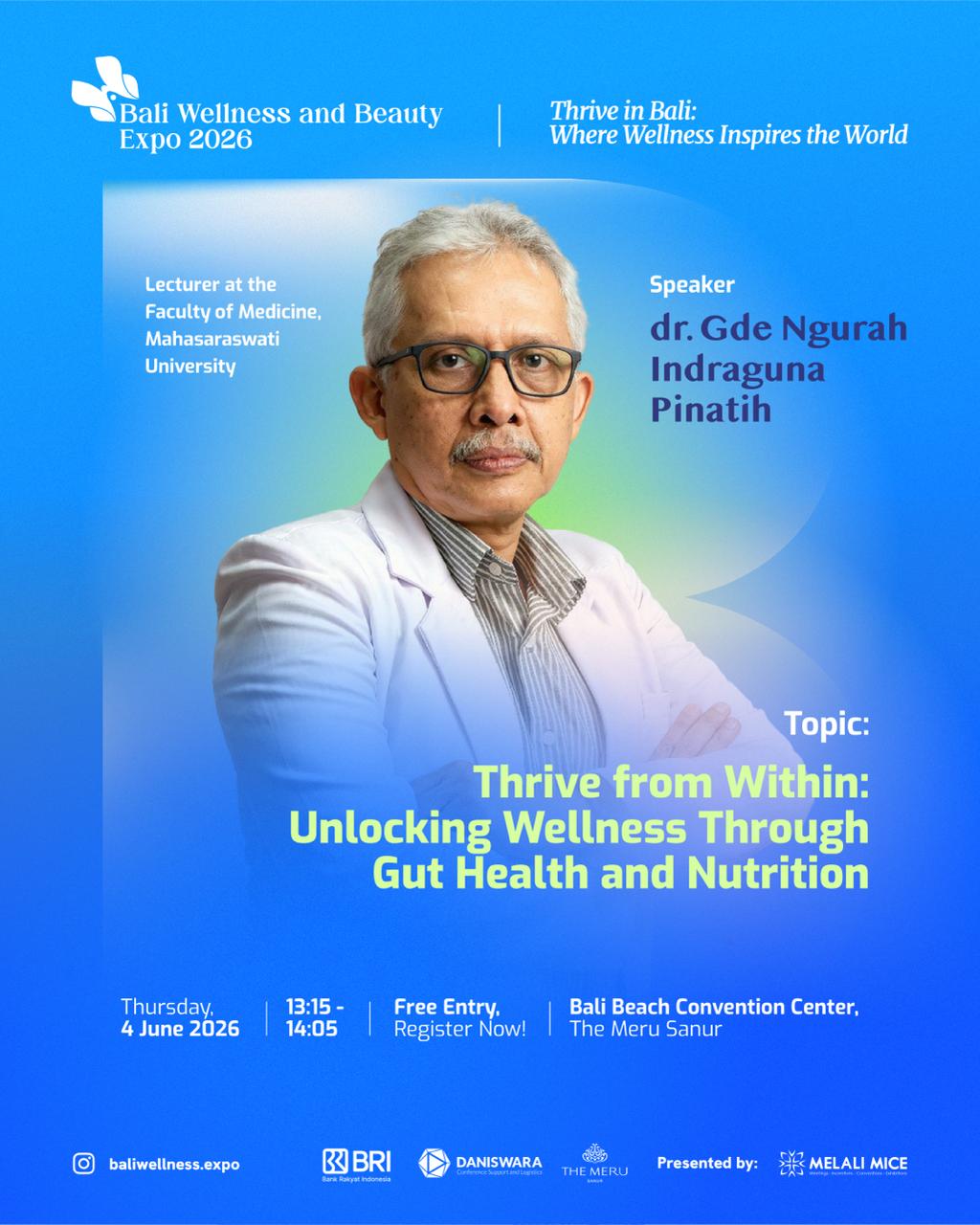 Dr. dr. Gde Ngurah Indraguna Pinatih, M.Sc., Sp.GK (K)